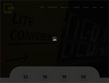 Tablet Screenshot of liteconf.com